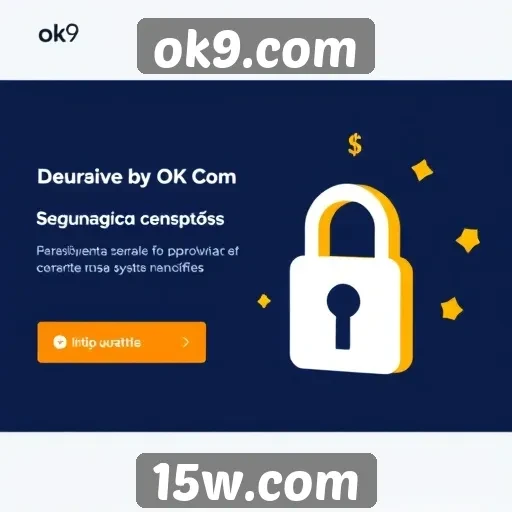 Segurança nas transações financeiras no ok9.com